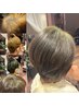 【深見指名/1日2名限定ヘナ】　カット+100％ヘナ→インディゴ　暗め茶色