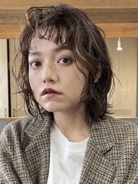 スミス 秋葉原(Smith) ボブパーマ/大人ショート/２０代３０代/ダークアッシュ