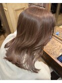 マロンベージュ_ くすみベージュ_ ラベンダーミルクティー