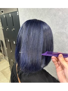 クリーブ 池袋(creeb) ネイビーブルー、青紫、池袋