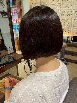 ヘアリゾート粋 ティガ 池袋店(tiga) ナチュラル/ショート/ボブ/ストレート/髪質改善