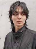 MEN’S HAIRブルーブラックシャドウパーマ