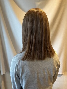 ココカラヘアー ニコ(cococara hair nico) ミルクティーベージュ/ブリーチカラー