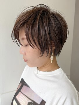 エンクス 天王町店(enx) ミディアムヘア/暗めカラー/グランマッシュ/天王町 NH96