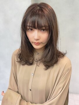 ソワ 錦糸町(soi) ミディアムヘア/暗めカラー/グランマッシュ/錦糸町