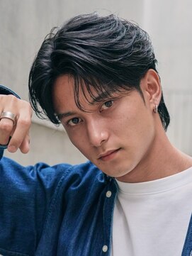 フィフス 原宿(fifth) センターパートニュアンスパーマ韓国シャドウフェザーパーマ30代