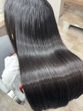 初めての縮毛矯正もお任せ下さい◎感動の艶サラで理想の自然なストレートへ♪[髪質改善/縮毛矯正/レイヤー]