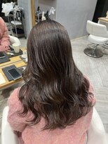 アヴァンス 広島本通店(AVANCE.)&nbsp;黒髪カタログ/クラゲヘアー/オリーブグレー