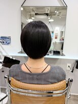 メモリーズ 表参道(Memories)&nbsp;絶壁解消・ひし形・丸み・大人ショートボブ20代30代40代