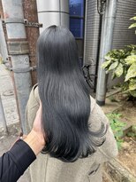 ヘアカロン 熊本本店(Hair CALON)&nbsp;透け感ブルーグレージュ