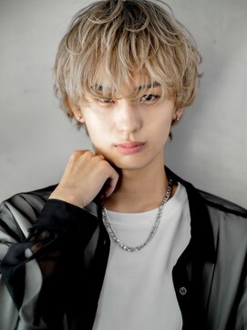 ノエル 池袋店(noel) マッシュ/ハイライト/刈り上げ/ニュアンスパーマ/スパイラル