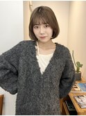 【haif】 ボブ レイヤーカット 学割U24 ダブルカラー 髪質改善