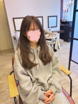 マーリャヘアー(mallia hair) レイヤースタイルレイヤーカットロングレイヤー小顔スタイル