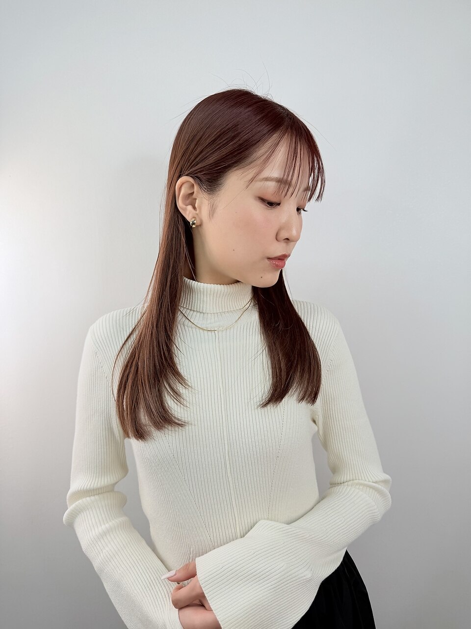 レイヤー×艶髪ロング：L272545552｜くらげ美容院 武蔵小杉のヘア