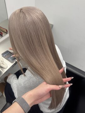 ニューワン バイ ネイバー 立川(Newone by neighbor) ミルクティーベージュ (ブリーチ/立川/ケアブリーチ)