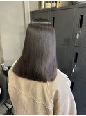 【lolonois中津】髪質改善ストレート×アッシュブラウン