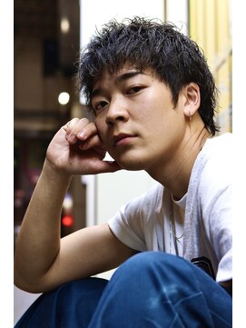 スピンオフシフト(SPIN-OFF SHIFT) ダウンバングスパイキーショート短髪メンズショート