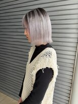 ロックス バイ マグ 松本(rocks BY MAG)&nbsp;外国人風◎エアタッチバレイヤージュ×ホワイトシルバー