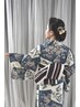 【土日祝 7/25*8/1以外】*浴衣持込着付+ヘアセット ¥8,250