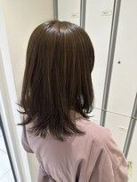 フェイス 伊勢原(FACE。)&nbsp;【伊勢原】イルミナカラー+髪質改善で叶える透明感オリーブ