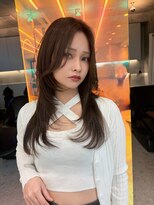 ロンドルーチェ 心斎橋(Lond luce)&nbsp;ダークパープル×ナチュラルショート［髪質改善/縮毛矯正］