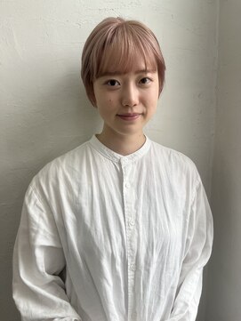 シーク(seek) 【seek菜月】white peach pink short【長野 松本】