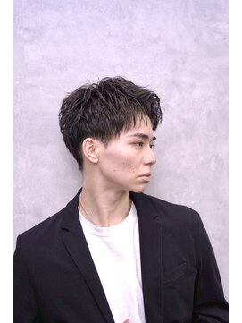 トラスト ザ バーバー 東京駅日本橋店(TRUST the Barber) アップバンクショートスタイル
