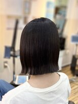 リッシュ 馬込沢店(RISHE)&nbsp;【中川】　黒髪切りっぱなしボブ