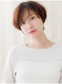 小顔ショート/ハンサムショート/ゆるふわショート/小顔カットe