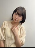 くびれミディアム　レイヤーカット　顔まわりカット