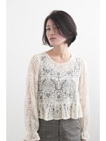 マウロア(MAULOA) 【MAULOA】大人可愛いナチュラルボブ