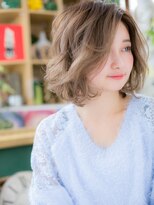 カバーヘア ブリス 戸田公園西口店(COVER HAIR bliss)&nbsp;★ラフなアシンメトリー＆ブランジュでグラマラス♪大人ボブ★5