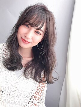 ロンドローズ 名古屋(Lond damaskRose) 【Lond damaskRose】津田稜也 前髪　グレージュカラー