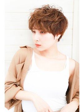 オーシャン(Ocean) [OCEAN Hair&Life]しっかりパーマ☆ショート☆ネオウルフ☆