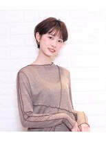 ヘアージェニック(hair genic) 似合わせ万能涼しげショート