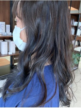 サロン クラッチ クリエイティブ コンセプト(salon CLUTCH creative concept) highlight × blue