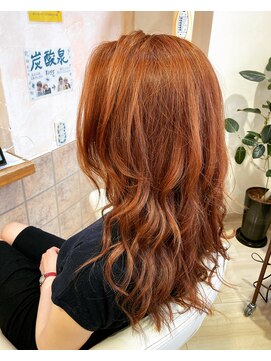 カミユウ ヘア アンド スパ(kamiyu hair&spa) オレンジ