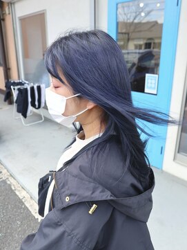 アルル ヘアー(ALULU HAIR) 透明感のある黒髪『ネイビーブラック』