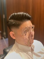ヒロギンザ 田町店(HIRO GINZA)&nbsp;サイドパートスキンフェード　メンズカット/三田/田町/床屋/流行