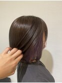 インナーカラー/バイオレット/ボブ/浦和/浦和駅