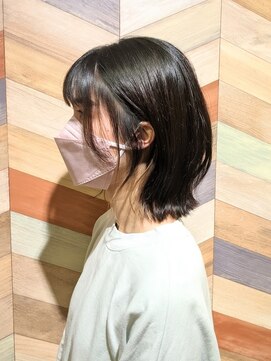 ヘアートゥリース(hair trees) 外ハネボブ