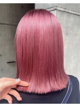 ビートス(BEAT S) 【BEAT S】　ピンクカラー/ケアブリーチ/伏見/矢場町/栄