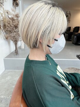 ニコ(nico...) シドウ/ショートボブハイトーン麻生