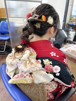 デイジー(Daisy)&nbsp;成人式ヘアセット　ロングスタイル