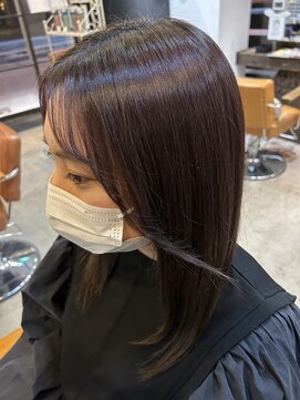 ザ カラー ラボ(THE COLOR LABO) 艶髪カラー　ブリーチなしダブルカラー