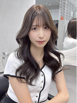 オニキス(ONYX) アイスマロンカラー×レイヤーカット【chisato指名】