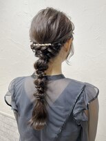 編み下ろしアレンジ　momoko