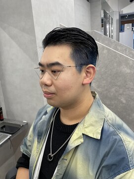 ファイブバイジエクト 堀江(FIVE by The Ect) メンズショート メンズインナー インナーカラー 刈り上げカラー