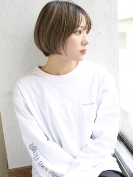 バース(BIRTH) 天神【BIRTH】くびレイヤー×丸みショート×ことりベージュ　4