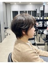 ハルキ ミナト ジャパン オオサカ(HARUKI MINATO japan OSAKA)&nbsp;40代50代60代白髪マッシュショートボブ大人美人くびれ髪質改善